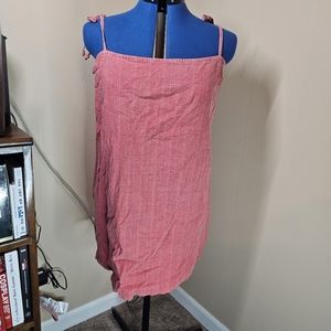 Urban Outfitters Urban Renewal Large Red Slip Dress